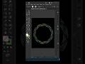Abstract Circular Line Design in Adobe Illustrator | Modern Geometric Ring Vector