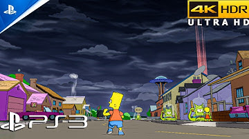 The Simpsons Game (PS3) 4K 60FPS Gameplay (RPCS3)