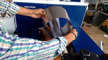 2-Roll Cone Sheet Rolling Machine