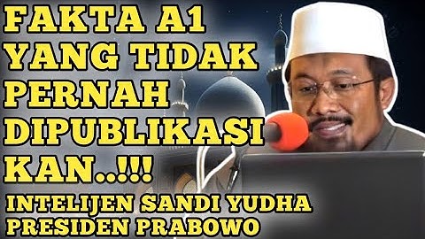 OPERASI SANDI YUDHA JEJAK LANGKAH INTELIJEN ERA PRABOWO | Ustadz Andri Kurniawan