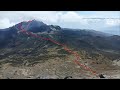 Ruta completa al volcán Padre Encantado.