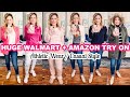 Walmart+Amazon Try On Haul | Work Out Clothing + Casual Style | MsGoldgirl