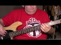 Glen Campbell Wichita Lineman Bass Cover with Notes &amp; Tab, link in description