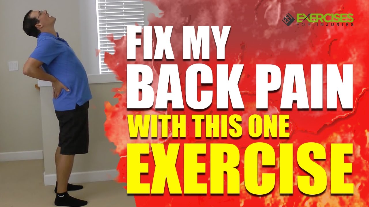 Back fix. Fix your back.