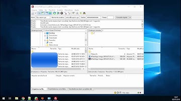 Como transferir arquivos via FTP