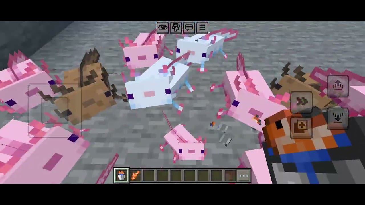 This is my video not my sisters- playing Minecraft but cheating 