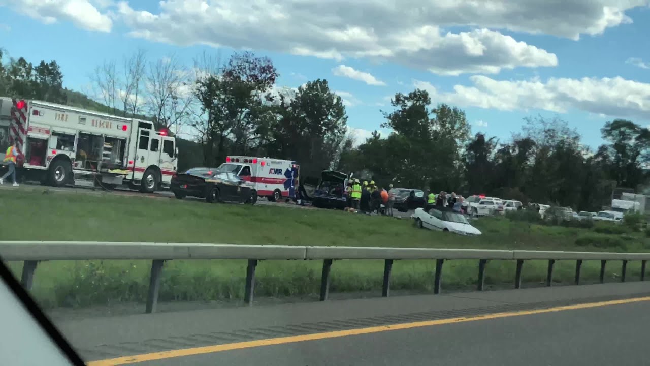Multivehicle accident on I99 YouTube