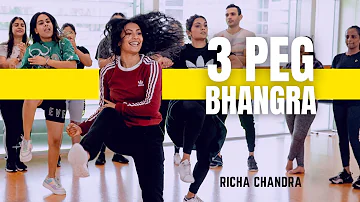 3 Peg Sharry Mann BHANGRA | Richa Chandra's Choreography