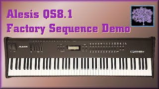 Alesis QS8 1 Factory Sequencer Demos (circa 1999.)