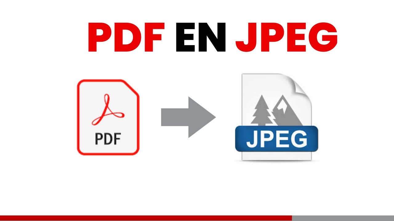 Comment convertir un fichier pdf en jpeg | Facile et Gratuit - YouTube