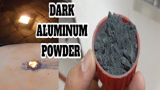 Make Dark Aluminum Powder at home ll how to make German dark aluminum powder l ( in hindi)