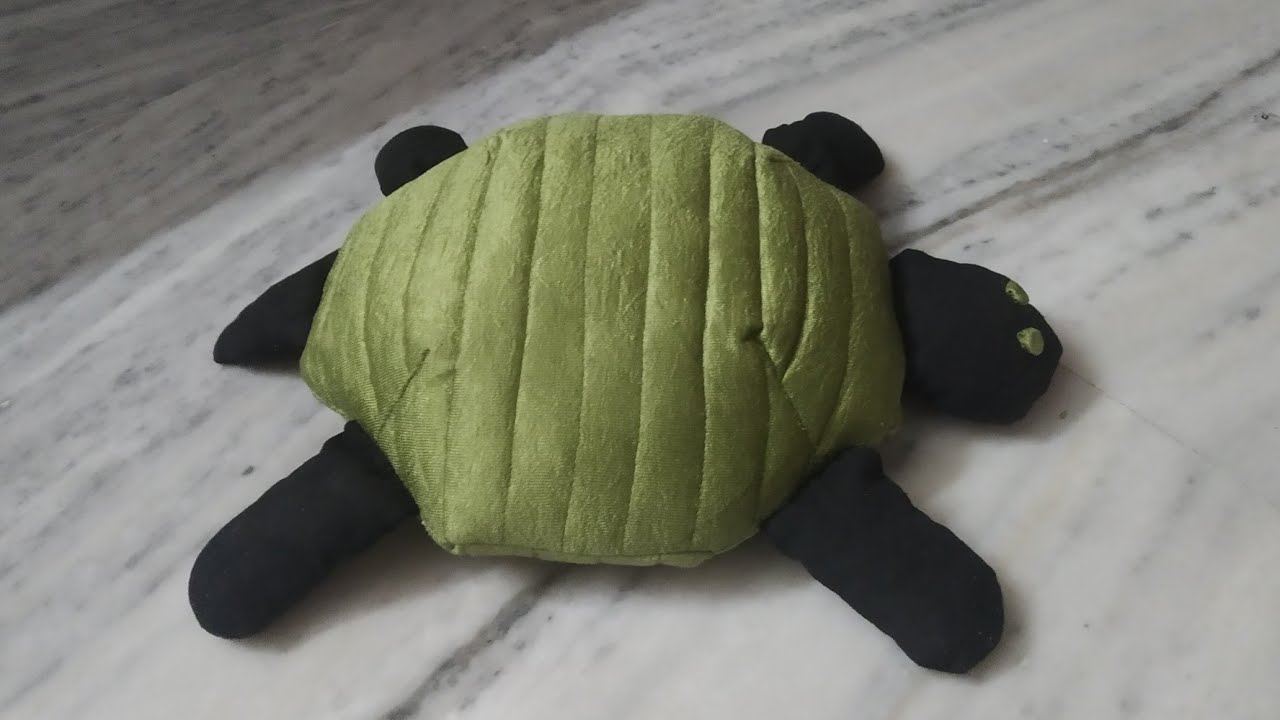 make this beautiful tortoise soft toy for your kids at home soft बनाना बहुत आसान बिना कोई पैटर्न