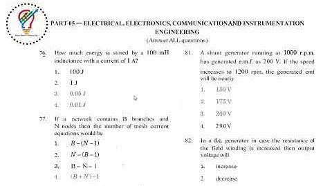 TANCET PREVIOUS QUESTION PAPER WITH ANSWERS