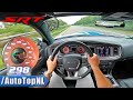 717hp dodge charger hellcat on autobahn no speed limit by autotopnl