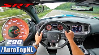 717HP DODGE CHARGER HELLCAT on AUTOBAHN [NO SPEED LIMIT] by AutoTopNL Resimi