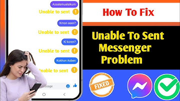 How to Fix Unable to send Message on Messenger Problem || 2025 Fix Unable to send MessageEasy Method