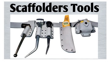 Scaffolder Tools |  मचान के उपकरण | #scaffolding #scaffold #youtubevideo #hse #oilandgas
