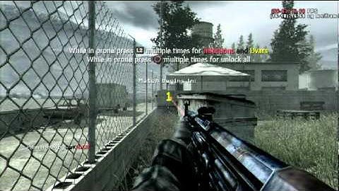 VxMODZz Cod4 Challenge Lobby Darkmagiic (PS3)
