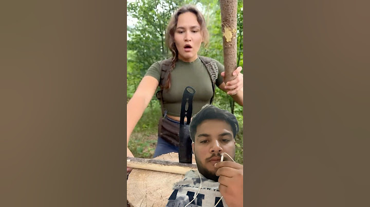 Her Survival skills will Fry🔪 #camping#survival #bushcraft #outdoors #lifehack