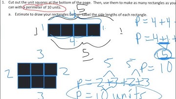 3rd grade Module 7 Lesson 20 HW