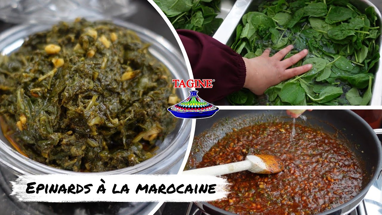 Epinards à la marocaine façon Mymy 