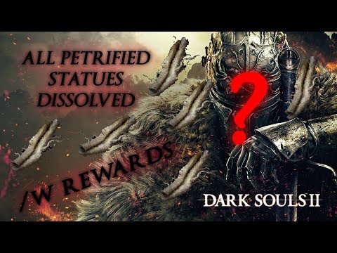 Video: Dark Souls 2 - Sort Gulch, Mund, Gift, Statuer