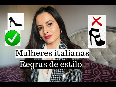 Vídeo: Moda Itália 2020 - como as mulheres italianas se vestem