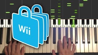 Wii Shop Channel Theme (Piano Tutorial Lesson)