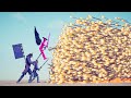 SHOGUN & DEFLECT GOD & SAMURAI vs EVERY GOD - Totally Accurate Battle Simulator TABS