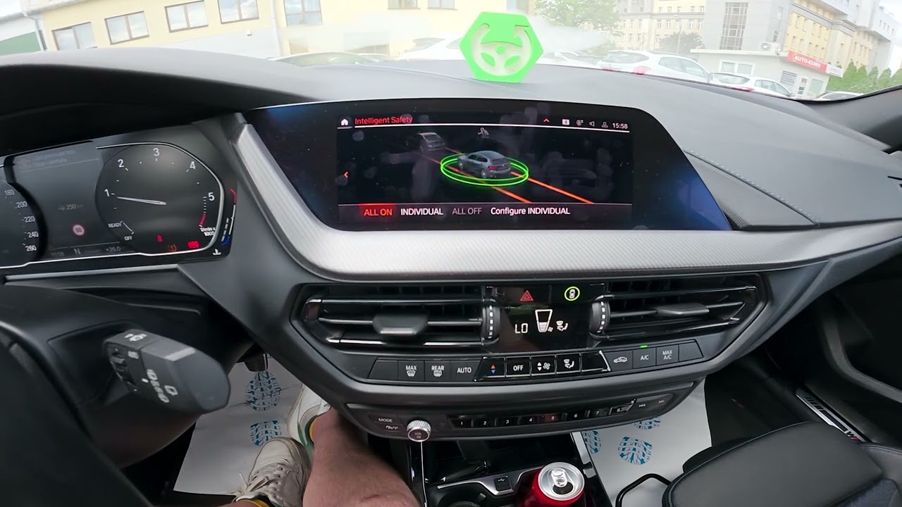BMW серии 1 F40 (2019–2024) — как изменить режим интеллектуальной безопасности