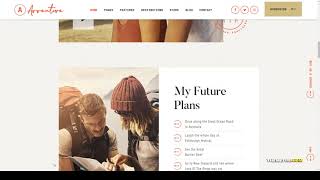 Avventure Personal Travel and Lifestyle Blog WordPress Theme adventure 15 Website Builder