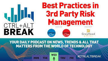 Best Practices in 3rd Party Risk Management
