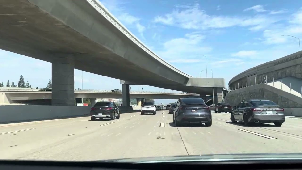 24/08/25 Еду 405 Freeway South-Tustin CA!