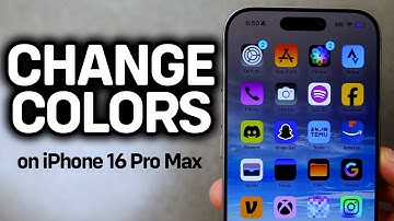 How To Change Color Filters On iPhone 16/Pro Max