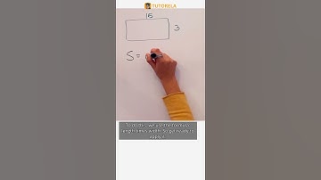 Calculating Rectangle Area: 15cm x 3cm #Math #Rectangles #AreaOfARectangle