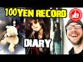 100 YEN RECORD 📓 DIARY ...reaction to a gentle piece of indie atmosphere「 百円音盤 」