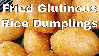 HAM SUI GOK (FRIED GLUTINOUS RICE DUMPLINGS 咸水角)