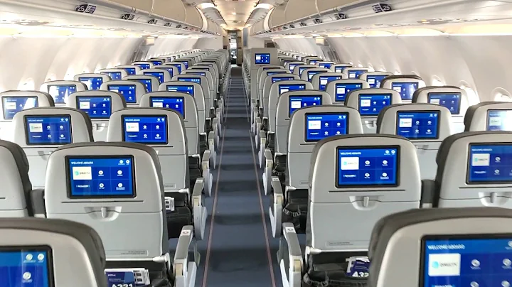 MY OWN PRIVATE A321??!! - Empty JetBlue A321 Cabin Walkthrough
