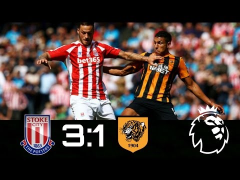 Stoke City vs Hull City:3-1:Full Highlights HD(15/4/2017)