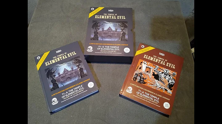 [UNBOXING] Temple of Elemental Evil from Goodman Games