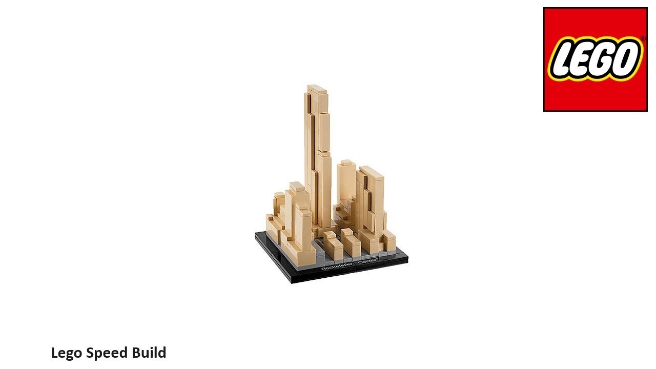 Lego Architecture 21007 Rockefeller Centre Speed Build