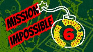 6 Minute Timer Bomb MISSION IMPOSSIBLE Classroom Timer