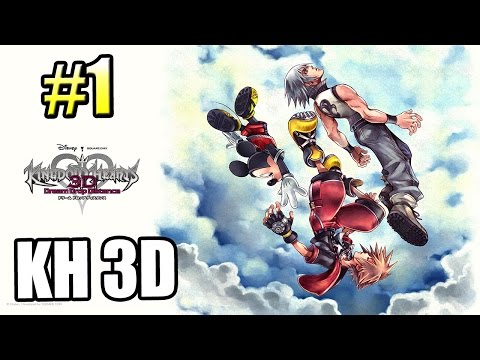 Kingdom Hearts Dream Drop Distance {3DS} прохождение часть 1