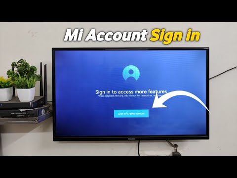 Mi TV Sign IN Mi Account | How To Create Mi Account IN Mi TV ?