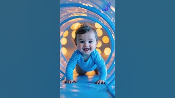 Cutest AI Baby Animation | Adorable AI-Generated Baby Image | Trending AI Photo Creation #ai #aiart