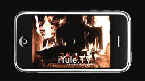 iYule.tv - The Portable Christmas Yule Log Video