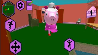 Piggy Neighbor Family Escape Obby House 3D Gameplay Level 20