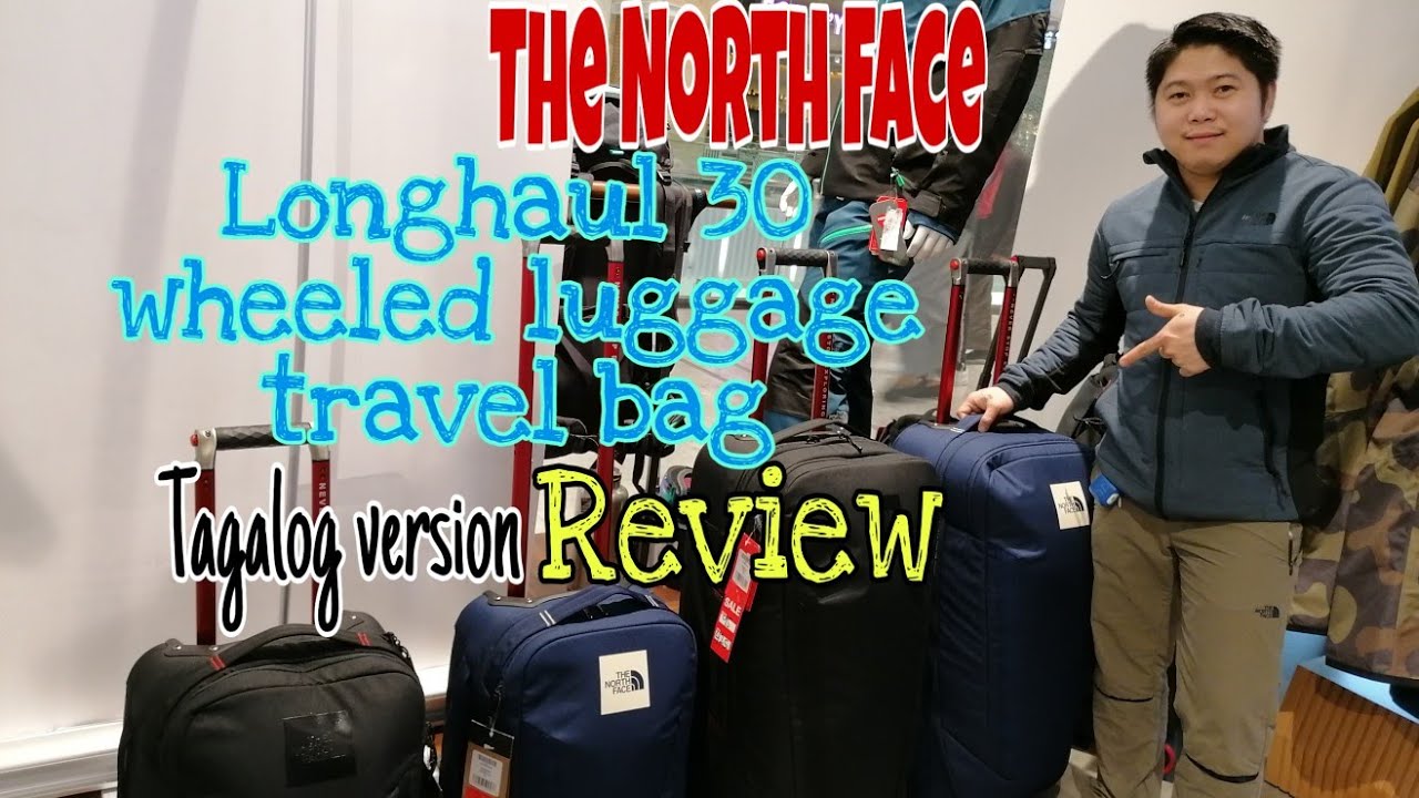 north face wheeled luggage