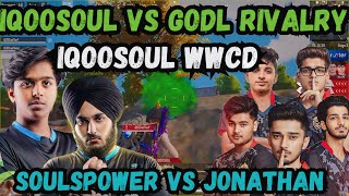 IQOOSOUL VS GODL RIVALRY😱🚀 | SOULRONY VS JONATHAN | SOUL HIGHLIGHTS ✅