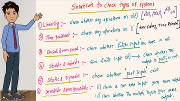 12 BASICS ( SHORTCUTS TO IDENTIFY THE TYPE OF A SYSTEM)
